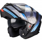 MT Genesis SV Stroke felnyitható bukósisak fekete-kék